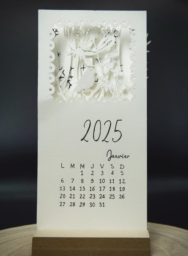 Modèle Calendrier 2025