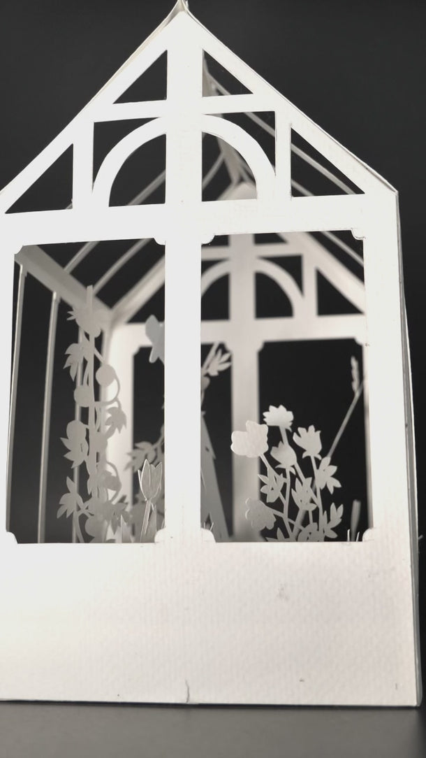 Modèle de Papercut Serre en Volume en vidéo
